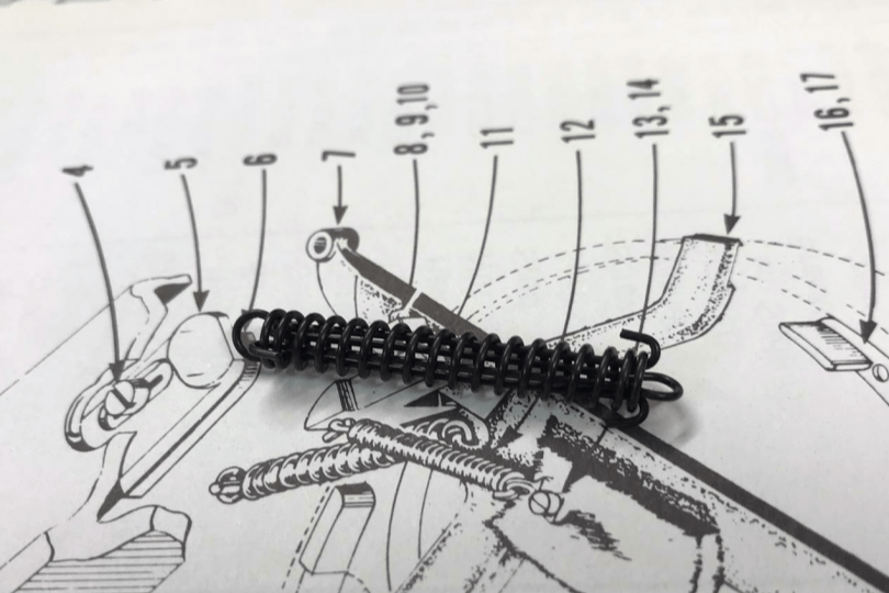 Reece buttonhole machine parts