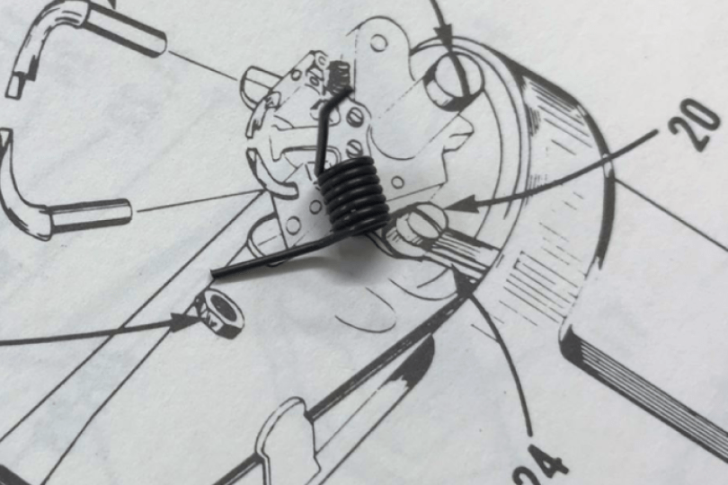 Reece buttonhole machine parts